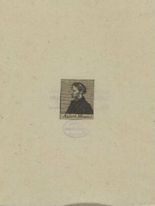 Bildnis des Aubert Miraeus