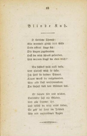 Blinde Kuh.