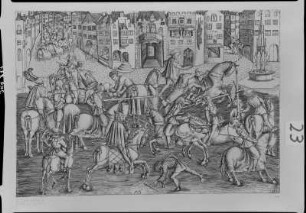 Turnier am Münchner Hof Albrechts IV.