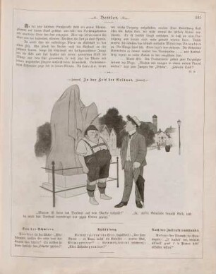 "In der Zeit der Geldnot"
