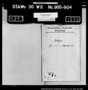 Zivilstandsregister Wittmar (Kanton Remlingen)
