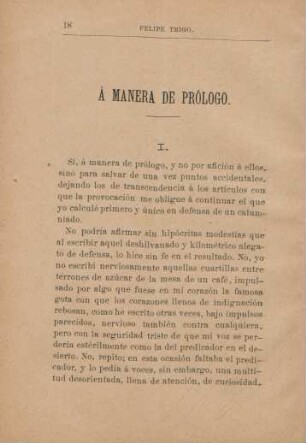 Á manera de prólogo