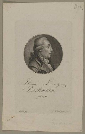 Bildnis des Johann Lorenz Böckmann