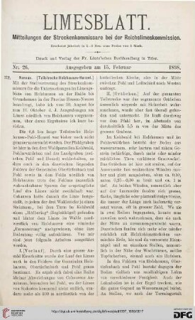 Nr. 26 (15. Februar 1898)
