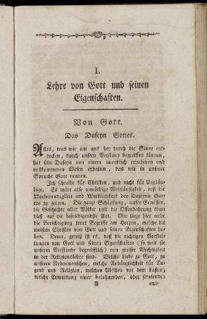 Das Daseyn Gottes