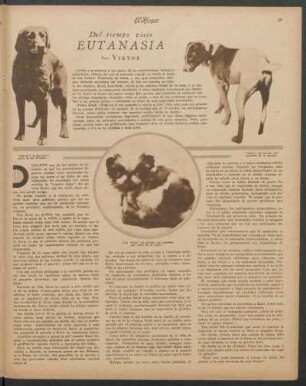 Eutanasia : Del tiempo viejo