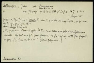 Rottmayer, Julie (geb. Lampmann)
