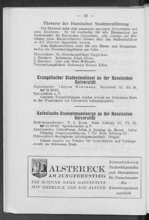 Evangelischer Studentendienst an der Hansischen Universität