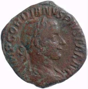 Münze, Sesterz, 240 - 241