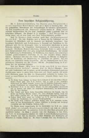 Vom bayrischen Religionslehrertag