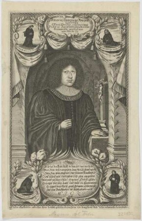 Bildnis des Johannes Fridericus Mayerus