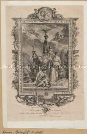 Allegorie auf den Tod der Kaiserin Maria Theresia (1780)