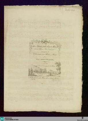 Air: Könnte jeder brave Mann, tiré de l'Opera: Die Zauberflöthe : varié pour le clavecin ou piano-forte