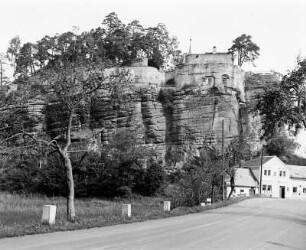 Felsenburg Sloup : Bürgstein (Sloup v Cechách/Tschechische Republik).