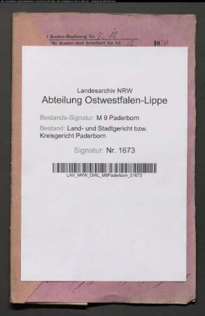 Erblasser: Gröpper, Heinrich Anton; Erblasser: Gröpper, Anna, geb. Altrogge: