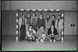 Fußballturnier der Verwaltungsabteilungen des Kernforschungszentrums Karlsruhe (KfK)