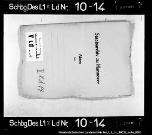 Register des Zinshafers und Weinkaufgeldes