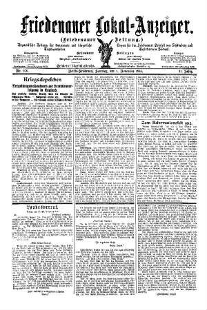 Nr. 256, 01.11.1914