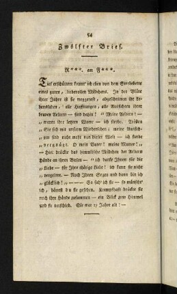 54-57, Zwölfter Brief.