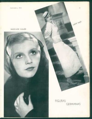 Figuras germanas - Marieluise Claude, Liane Haid