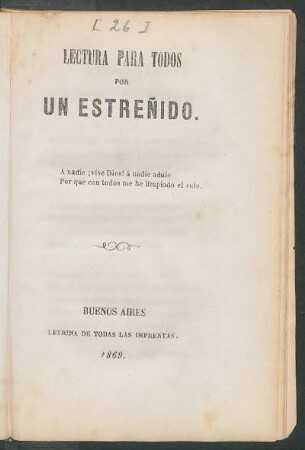 Lectura para todos