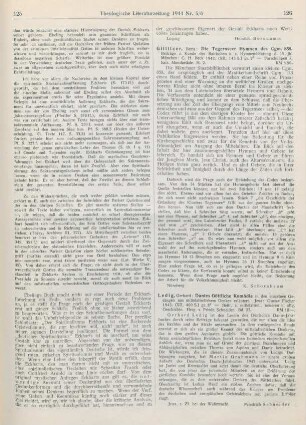126 [Rezension] Gillitzer, Berta, Die Tegernseer Hymnen des Cgm. 858