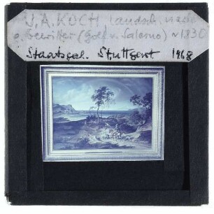 Koch, Landschaft nach einem Gewitter