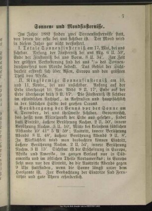 Sonnen- und Mondfinsternisse