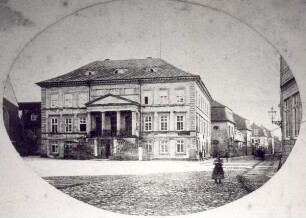 Rathaus und Marktplatz. Detmold, Marktplatz