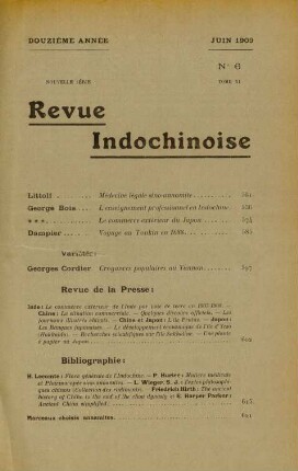 Juin 1909. No 6