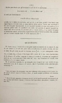 Quistioni 33, 34.