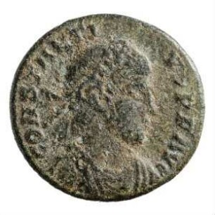 Münze, Aes 4, 340 n. Chr.