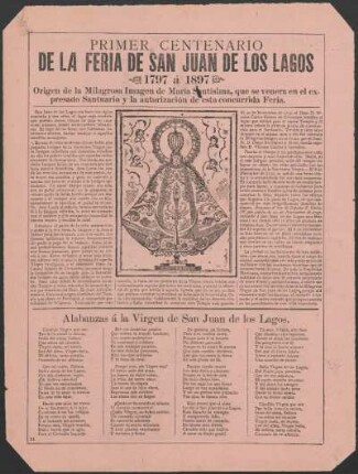 Alabanzas á la Virgen de San Juan de los Lagos