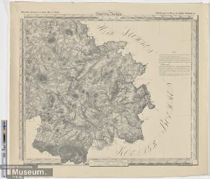 Oberreitscher Landesatlas von Sachsen (Blatt XII Zittau).
