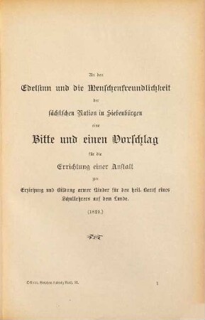 Stephan Ludwig Roth : sein Leben und seine Schriften, 2. Stephan Ludwig Roths Schriften