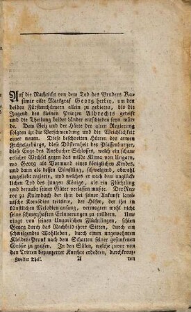 Neuere Geschichte des Fürstenthums Baireuth, Zweiter Theil. Vom Jahr 1527 bis zum Jahr 1557.