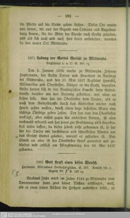 325. Ladung vor Gottes Gericht zu Mittweyda