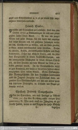 Heinrich Sander