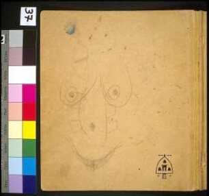 Figurale Studie (Karikaturporträt)