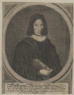Bildnis des Wolffgang Melchior Stißer