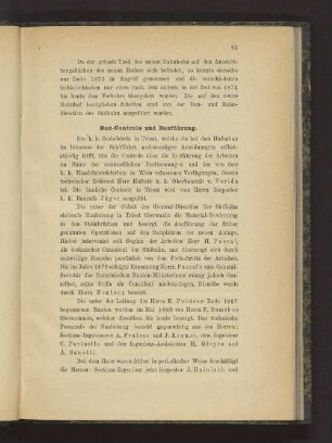 Bau-Controle und Bauführung.