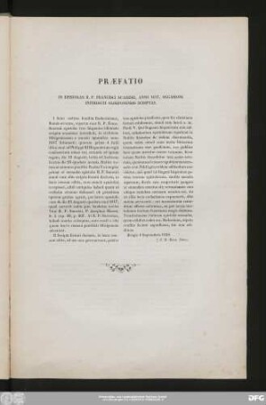 [Notitia Historica De Epistolis Suaresii Circa Olisiponense Interdictum.]
