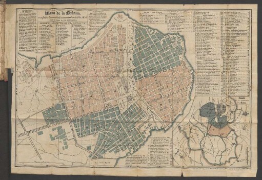 Plano de la Habana.