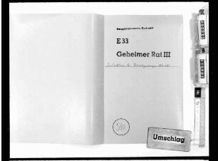 Zentral- und Kreisverwaltung - Kreisregierungen: Instruktion der Kreisregierungen