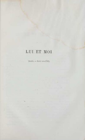Lui et moi