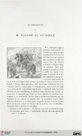 2. Pér. 23.1881: La collection de M. Roxard de la Salle