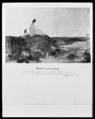 Frauen an der Meeresküste / Mädchen am Meeresstrand