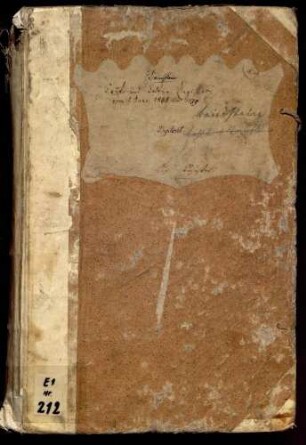 Taufregister I Totenregister I