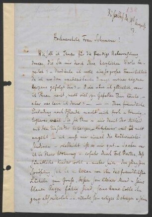 Brief an Clara Schumann : 19.08.1854