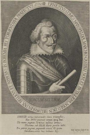 Bildnis des Ernestus von Mansfeld